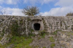 Domus De Janas of Museddu, Cheremule, Sardinia