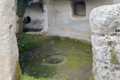 Domus De Janas of Museddu, Cheremule, Sardinia