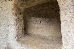 Domus De Janas of Museddu, Cheremule, Sardinia