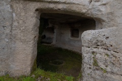 Domus De Janas of Museddu, Cheremule, Sardinia