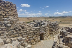 Nuraghe Piscu, Suelli, consists of a truncated cone tower and is one of the most beautiful nuraghi