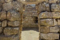 Nuraghe Piscu, Suelli, consists of a truncated cone tower and is one of the most beautiful nuraghi