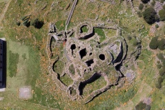 Nuraghe - nuragic complex of seruci in gonnesa in southern sardinia