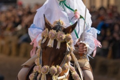 Su componidori leaders of the Sartiglia traditional horse race in the city of Oristano