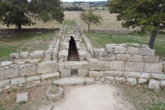 Tomb of the Giants of Madau in Fonni, central Sardinia