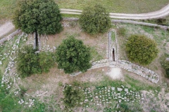 Tomb of the Giants of Madau in Fonni, central Sardinia