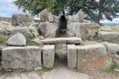 Tomb of the Giants of Madau in Fonni, central Sardinia